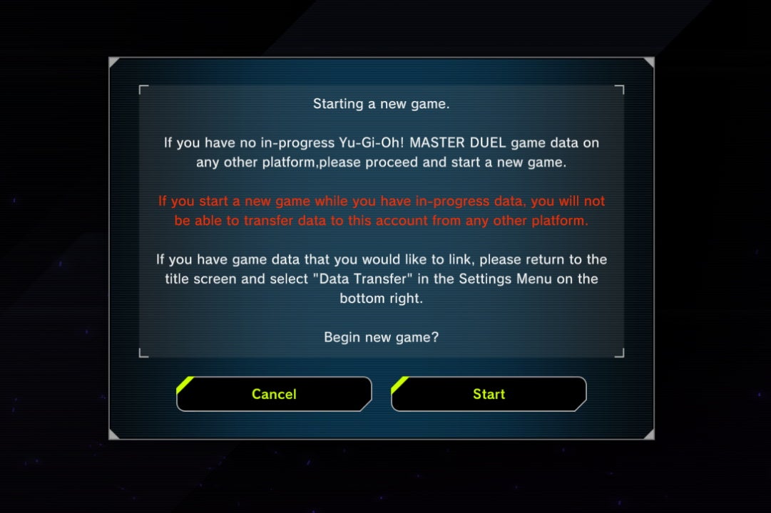 Does YuGiOh Master Duel have cross save and cross platform